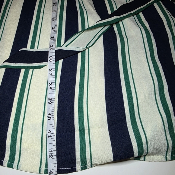 ModCloth Striped Wrap Dress Sz 2X - Picture 10 of 12